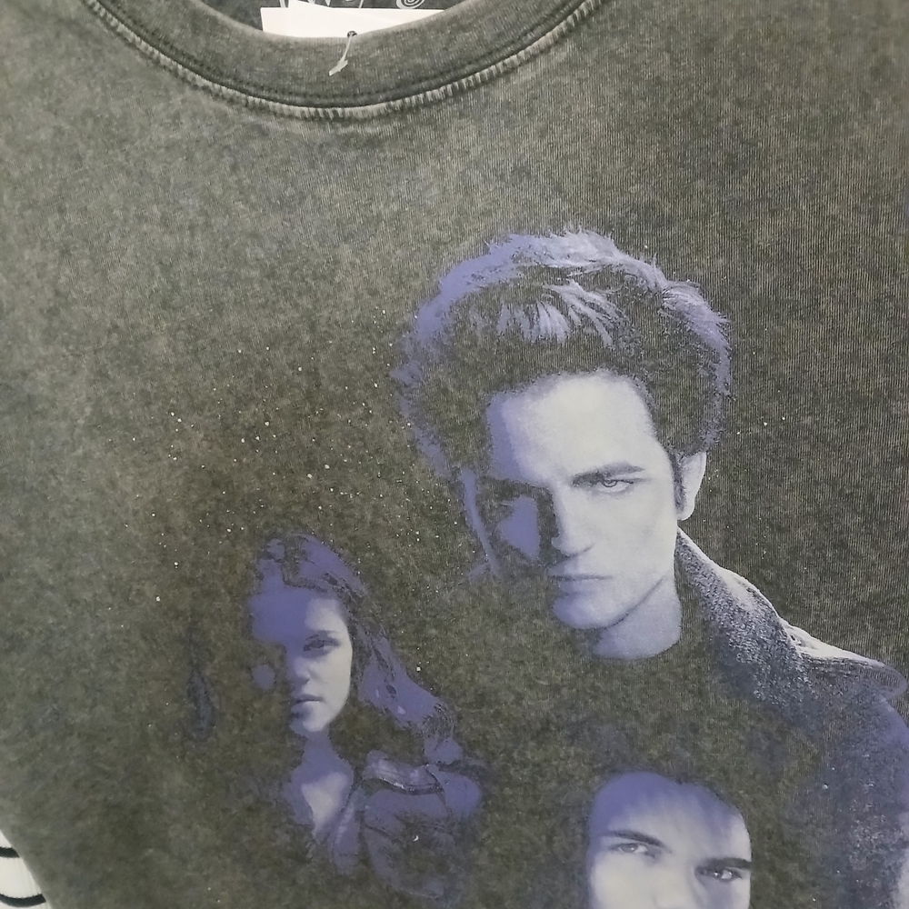 Twilight Graphic Short Sleeve Tee - Black/Purple
